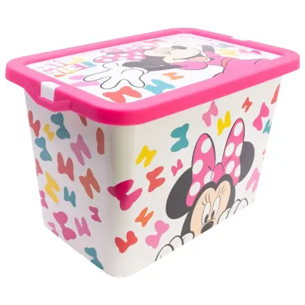 Disney Minnie Edgy Bows cutie de depozitare din plastic 7 L poza produsului