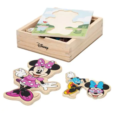 Disney Minnie puzzle din lemn 19 piese poza produsului