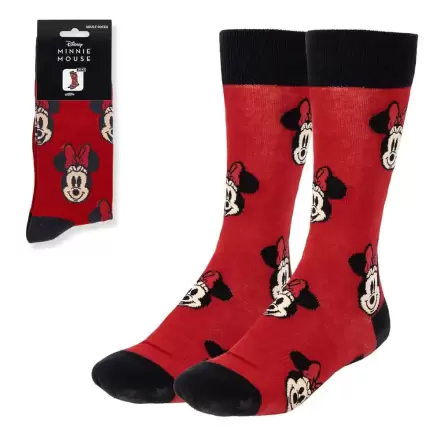 Șosete Disney Minnie Face Red 36-43 poza produsului