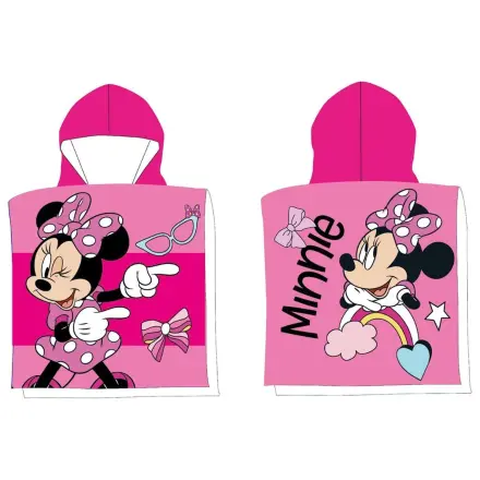 Disney Minnie Fashion Fun Prosop de plaja tip Poncho 50x100 cm poza produsului