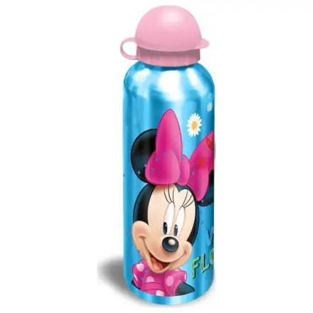 Disney Minnie Flower sticla de baut din aluminiu cu capac cu pai 500 ml poza produsului