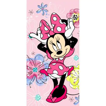 Disney Minnie Prosop de Plajă, Prosop de Baie cu Fundă Roz 70*140cm poza produsului