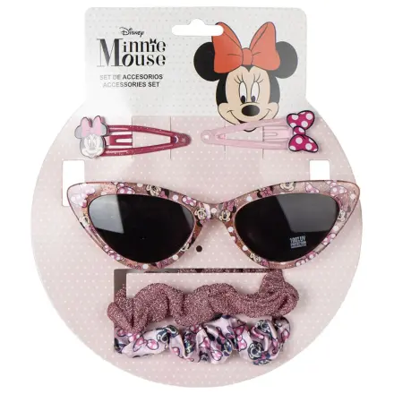 Disney Minnie Ochelari de Soare Sclipitori si Set de Accesorii de Par poza produsului