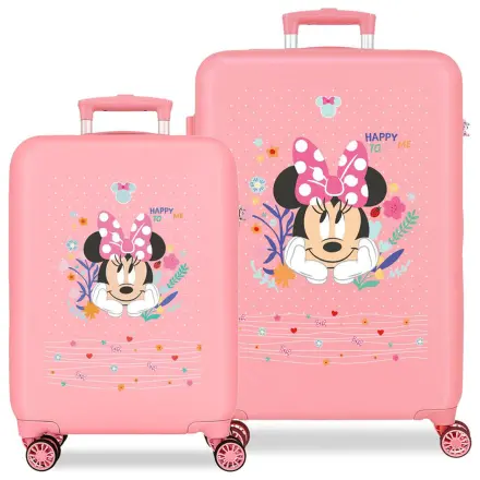 Disney Minnie Happy To Be Me ABS set troler 2 piese 55/65cm poza produsului