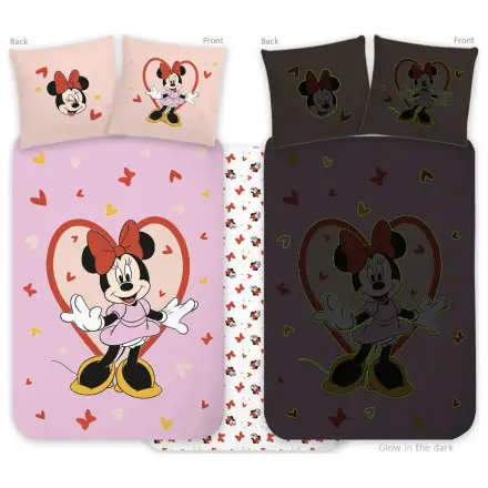 Disney Minnie Heart Glow-in-the-Dark Kids Toddler Husă de pilotă poza produsului