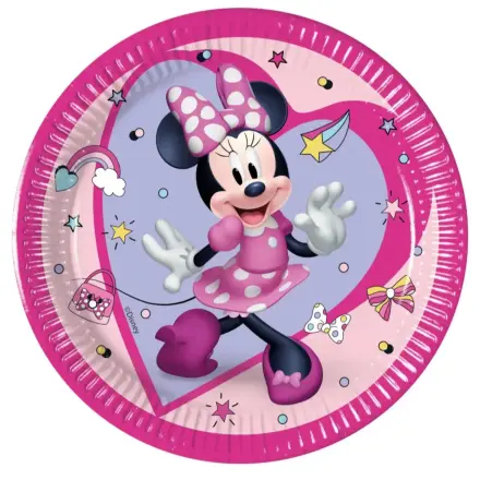 Disney Minnie Junior farfurii de hartie 8 bucati 20 cm FSC poza produsului