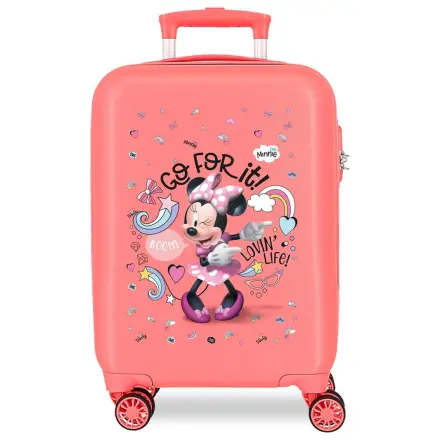 Disney Minnie Loving Life valiza tip troler ABS 50cm poza produsului