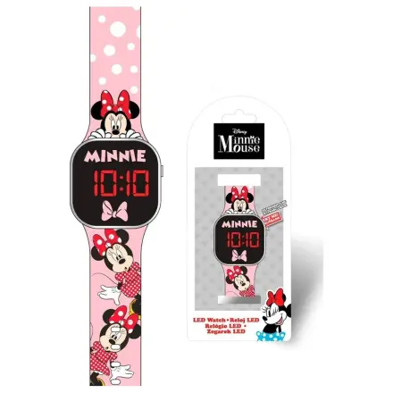 Disney Minnie Pink Ceas Digital LED poza produsului