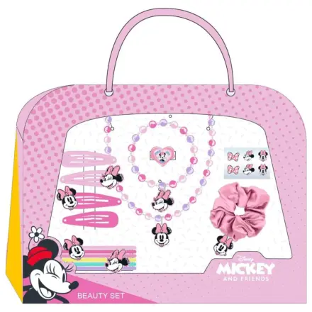 Disney Minnie Pink Hair Accessory and Jewelry Set 15 piese poza produsului