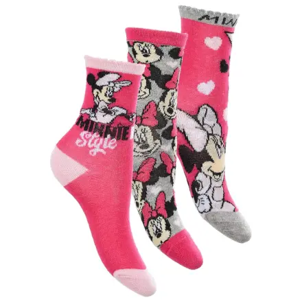 Disney Minnie Pink Style Șosete pentru copii 31/34 poza produsului
