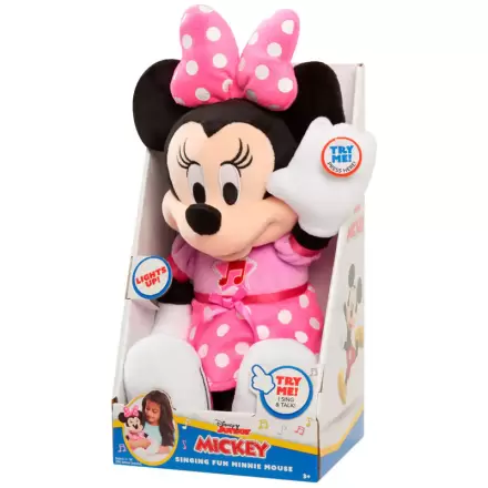 Jucărie de pluș cu sunete Disney Minnie 30cm termékfotója