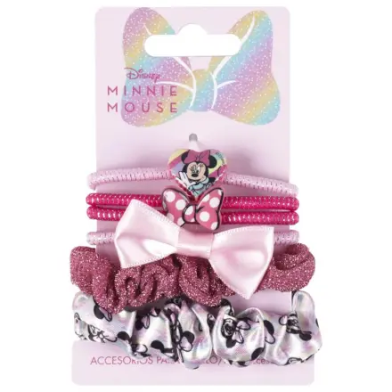 Disney Minnie Rainbow Hair Tie Set 6 bucăți poza produsului