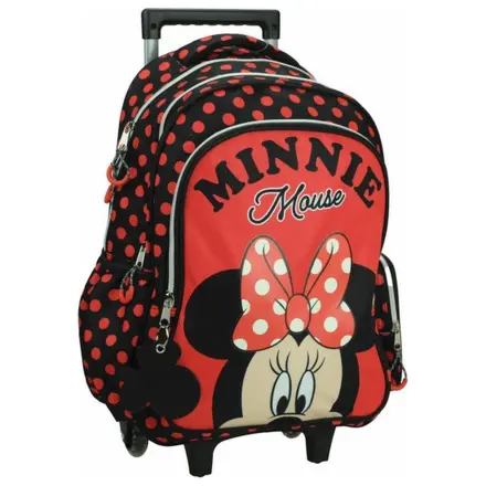 Disney Minnie Red Dots Geanta de Scoala cu Roti, Rucsac 46 cm poza produsului