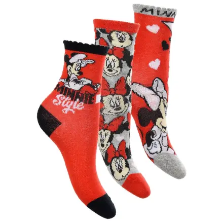 Disney Minnie Red Style Șosete copii 31/34 poza produsului