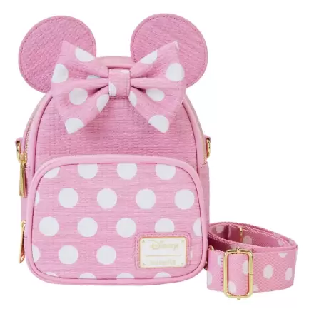 Disney by Loungefly Rucsac Mini Minnie Straw Convertible poza produsului