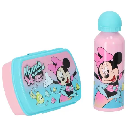Disney Minnie Cutie pentru prânz + sticlă din aluminiu 500ml set poza produsului