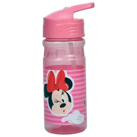 Disney Minnie Wink Sticla de apa din plastic cu pai 500 ml poza produsului