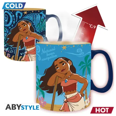 Disney Moana & Friends cana cu schimbare de caldura 460ml poza produsului