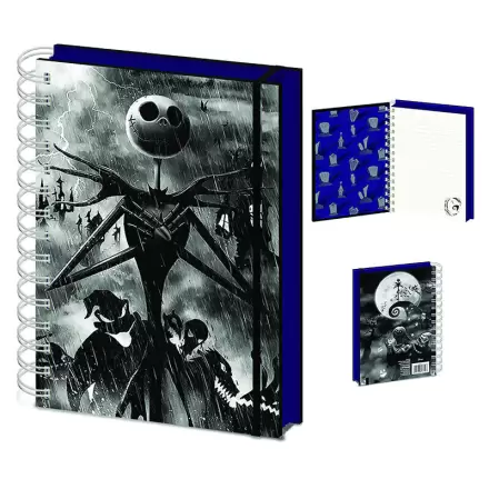 Disney Nightmare Before Christmas caiet lenticular A5 termékfotója