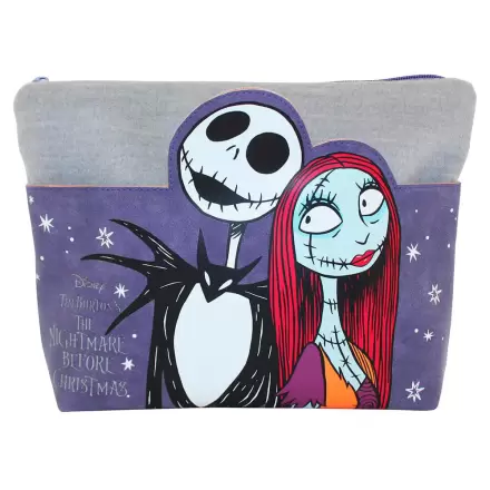 Nightmare Before Christmas Geantă de machiaj Jack & Sally Purple termékfotója