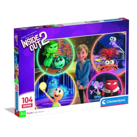 Disney Pixar Inside Out 2 super puzzle 104 piese termékfotója