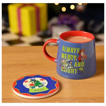 Disney Pixar Toy Story Set Cana si Suport Pahar 250ml poza produsului