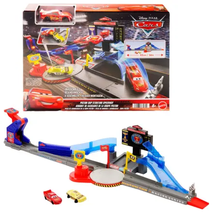 Disney Pixar Cars Piston Cup Stunting Speedway playset poza produsului
