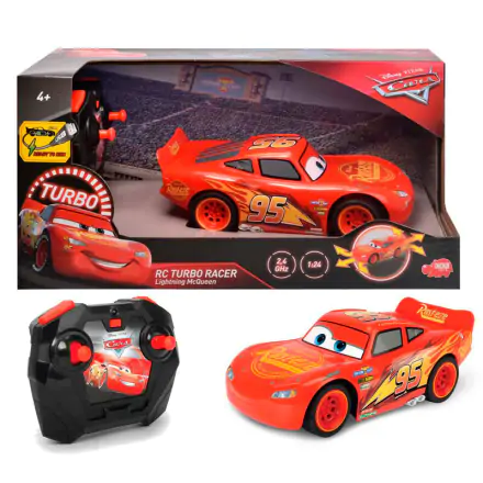 Disney Pixar Cars Rayo McQueen Masina cu radio control 1:24 poza produsului