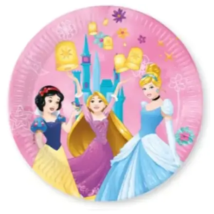 Disney Princess Live your Story, Disney Princess Farfurii de carton 8 buc 23 cm FSC poza produsului