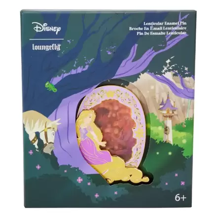 Disney by Loungefly Pin Email Glisant Prințesa Rapunzel Ediție Limitată 8 cm termékfotója