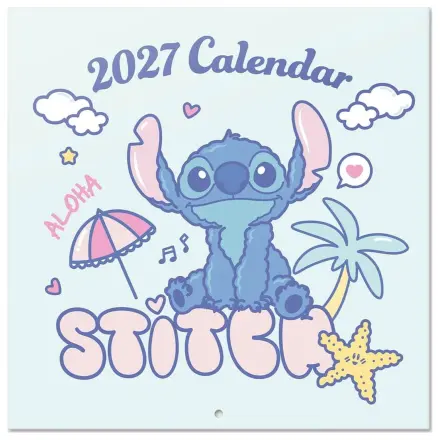 Disney Stitch Calendar de perete 2027 30 x 30 cm poza produsului