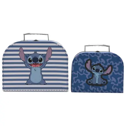 Disney Stitch set de 2 cutii de depozitare tip valiza poza produsului