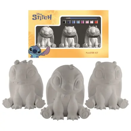 Set de blistere Disney Stitch cu 3 figurine colorabile poza produsului