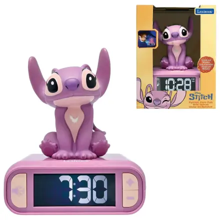 Ceas desteptator digital lampa de veghe 3D Disney Stitch poza produsului