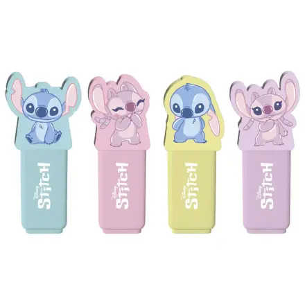 Disney Stitch set de 4 evidențiatoare cu topper poza produsului
