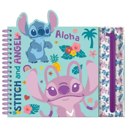 Disney Stitch Caiet activități cu carcasă detașabilă termékfotója