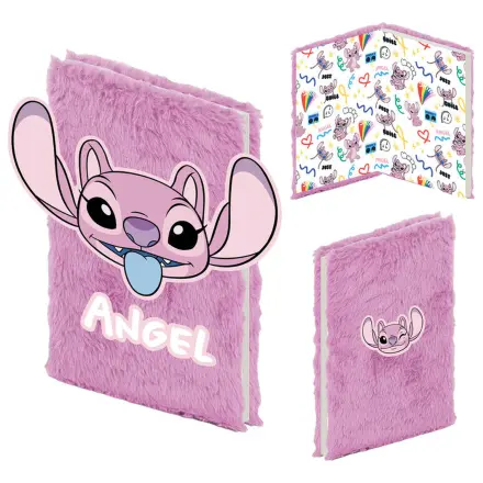Disney Stitch Angel A5 carnet plusat poza produsului