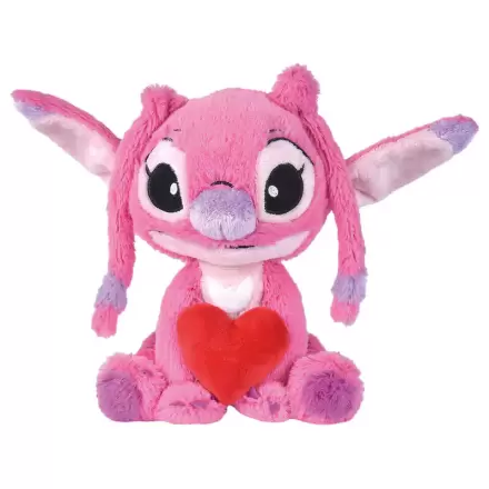 Disney Stitch Angel inimă jucărie de pluș 25 cm poza produsului