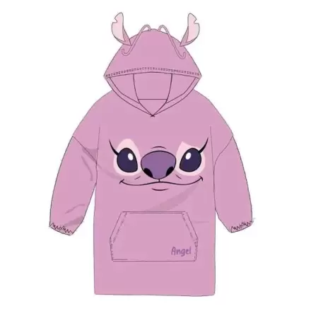 Disney Stitch Angel hanorac supradimensionat, de tip coat, adult coral poza produsului