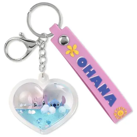 Disney Stitch & Angel Ohana Heart breloc poza produsului