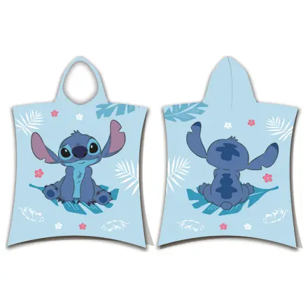 Disney Stitch Prosop de plaja tip Poncho Albastru poza produsului
