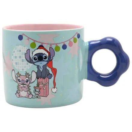 Disney Stitch Set cana si suport de pahare 250ml poza produsului