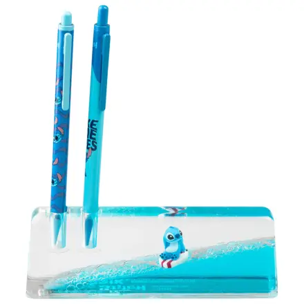 Disney Stitch set de creion, pix si stand acrilic poza produsului