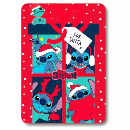 Disney Stitch Christmas pătură polară termékfotója