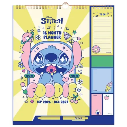 Disney Stitch Planificator de perete 2026/27 30 x 34 cm poza produsului