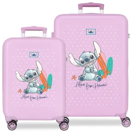 Disney Stitch From Hawai ABS set troler 2 piese 55/65cm poza produsului