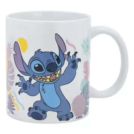 Disney Stitch Hawaian Flower Cană ceramică 325 ml termékfotója