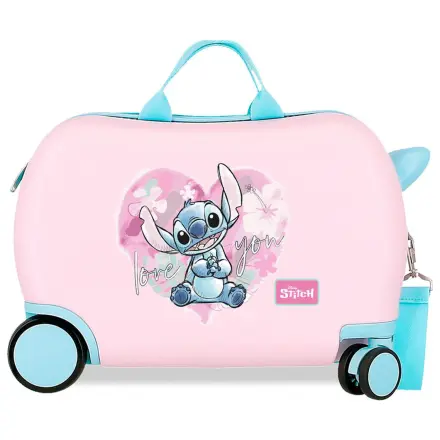 Disney Stitch Heart ABS troler valiza 45cm poza produsului