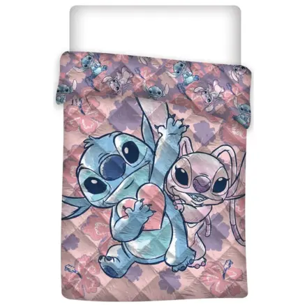 Disney Stitch Heart Cuvertura de pat matlasata poza produsului