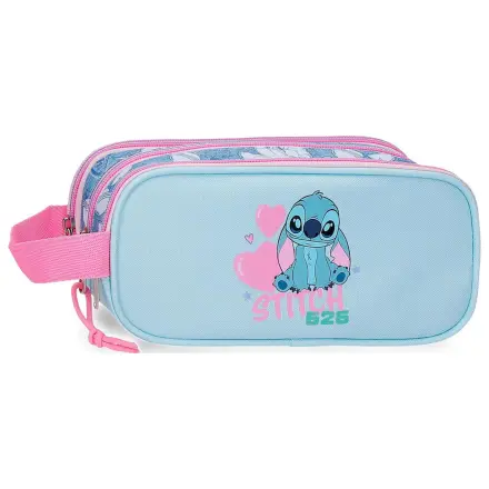 Disney Stitch Hearts geantă triplă pentru produse cosmetice poza produsului